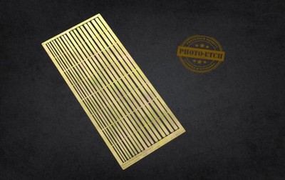 PE Brass Strips B: 1,25 - 3 mm (0,10mm thickness)