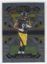 #84 Keeanu Benton 2023 Panini Select RC Pittsburgh Steelers