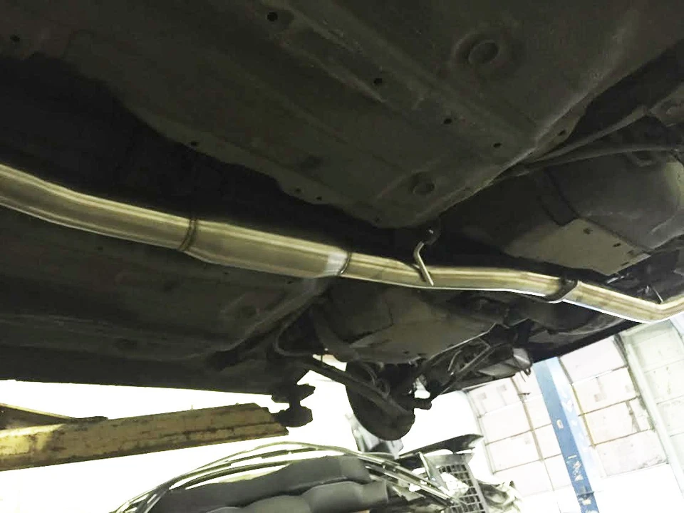 Escape turbo Catback 3" para 02 2003 2003 2005 2006 2007 Subaru Impreza WRX/STi Foto 4 de 4