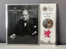 The Royal Mint Celebration of Britain The Churchill 2010 &pound;5 Base Proof Coin