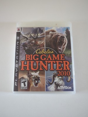 Cabela's Big Game Hunter 2010 (Sony PlayStation 3, 2009) CIB 