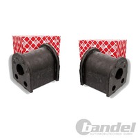 2X febi 13Mm Stabilager Hinten Passend FüR Proton Persona Links+Rechts