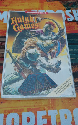 Knight Games (1986) Commodore 64 (Disk, Box, Manual) classic 8-bit NEU & OVP