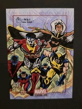 2012 Marvel Bronze Age Sketch Card 1 of 1 Giant Size X-Men #1 Cover Art *RARE*