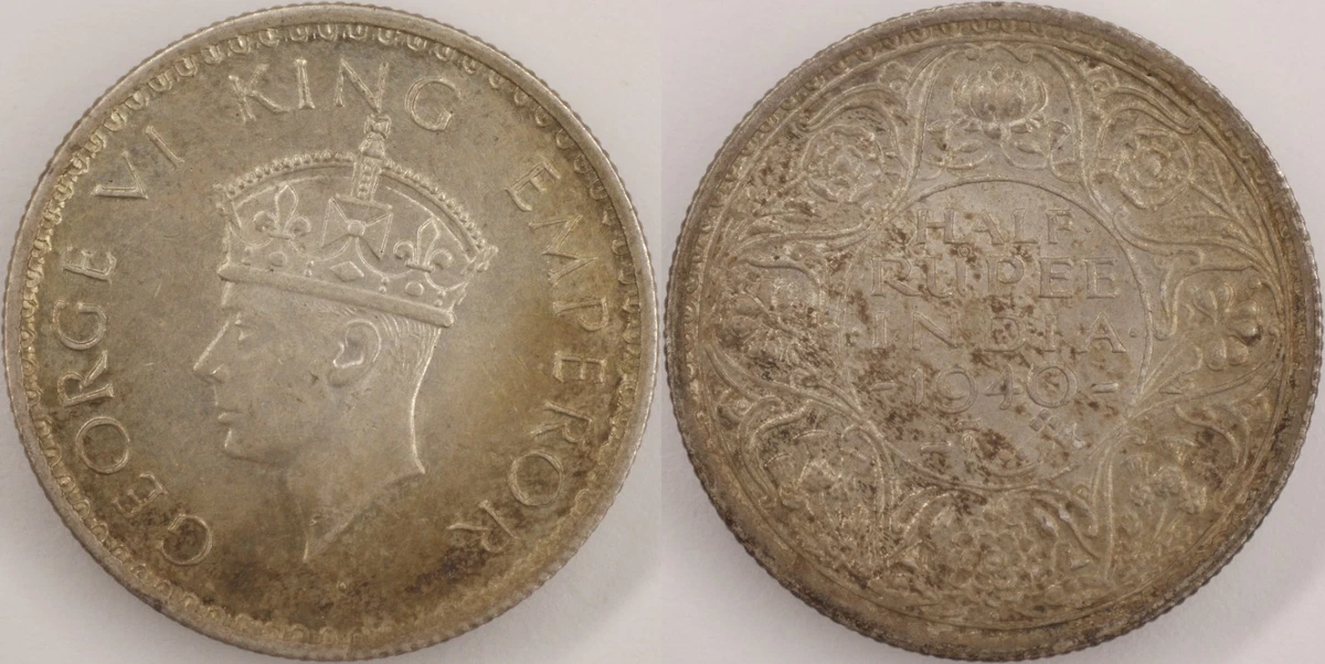 1940 印度卢比在英国印度硬币| eBay