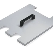 Vollrath 40714 Lid Fryer Unit 1/2" Durable SS Cover for Two Half-Size Pans
