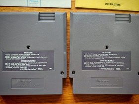 NES Paperboy + Kickle Cubicle con instrucciones Nintendo Retro Vintage Juegos