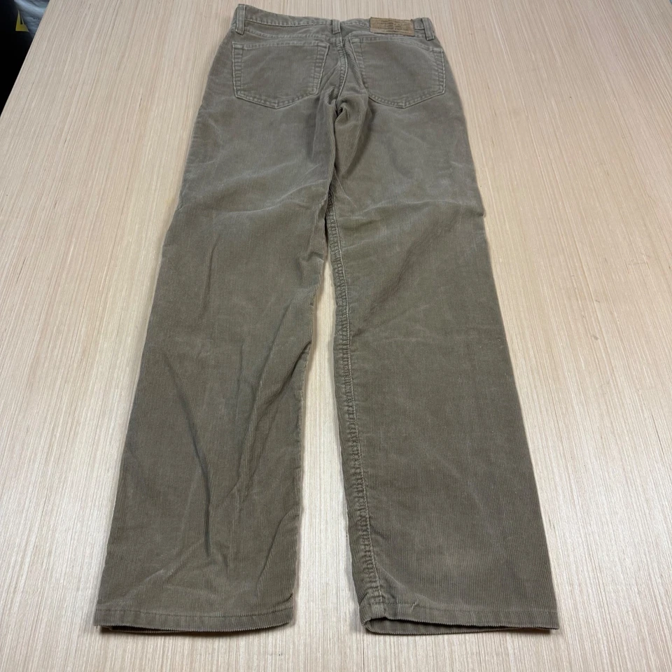 Vintage Abercrombie & Fitch 90s Corduroy Pants y2k Made USA women's size 2 - Image 2 of 4