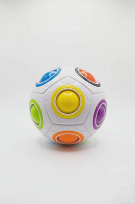  Magic Rainbow Puzzle Ball, Finger Exercise Therapy, Stress Relief Fidget Toy