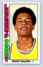 1976-77 Topps #62 Mack Calvin Los Angeles Lakers
