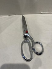 PINK  SHEAR / JOY By REX CUTLERY Combo Pinking  Straight Cut Shears Vtg Italy