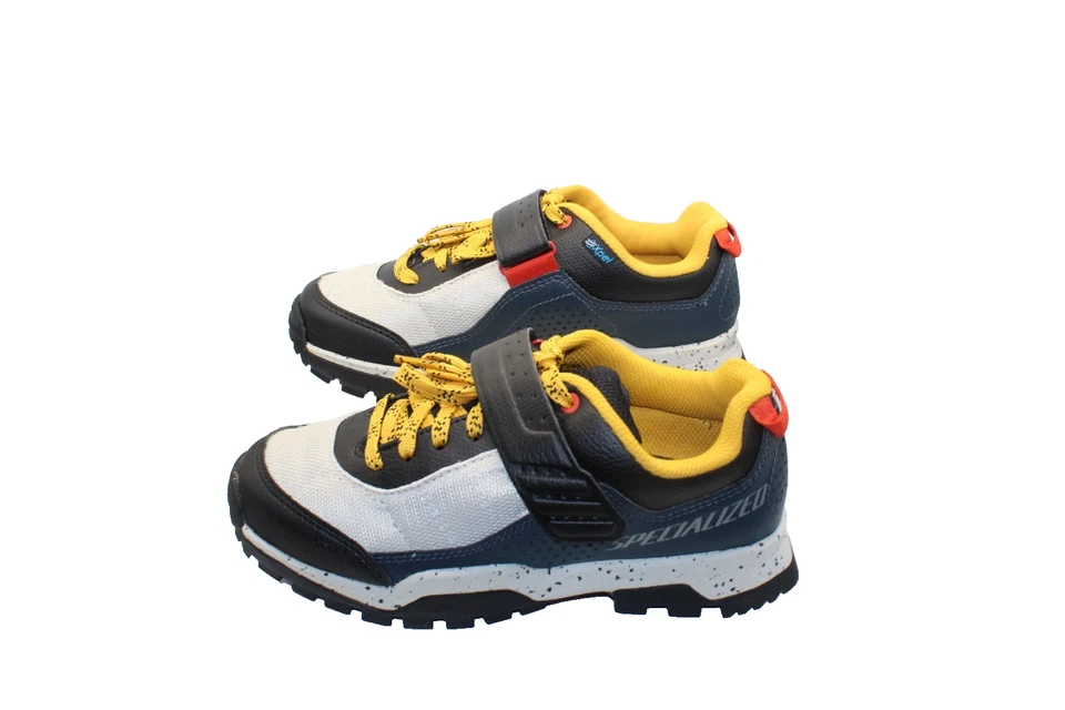 Specialized RIME 1.0 Mountain Bike Shoes Cstblu/Whtmtn/Brsyyel 36 - Image 4 of 4