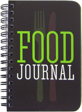 Food Journal/Food Tracking Diary/Diet Journal - 120 Pages, Durable Thick Translu