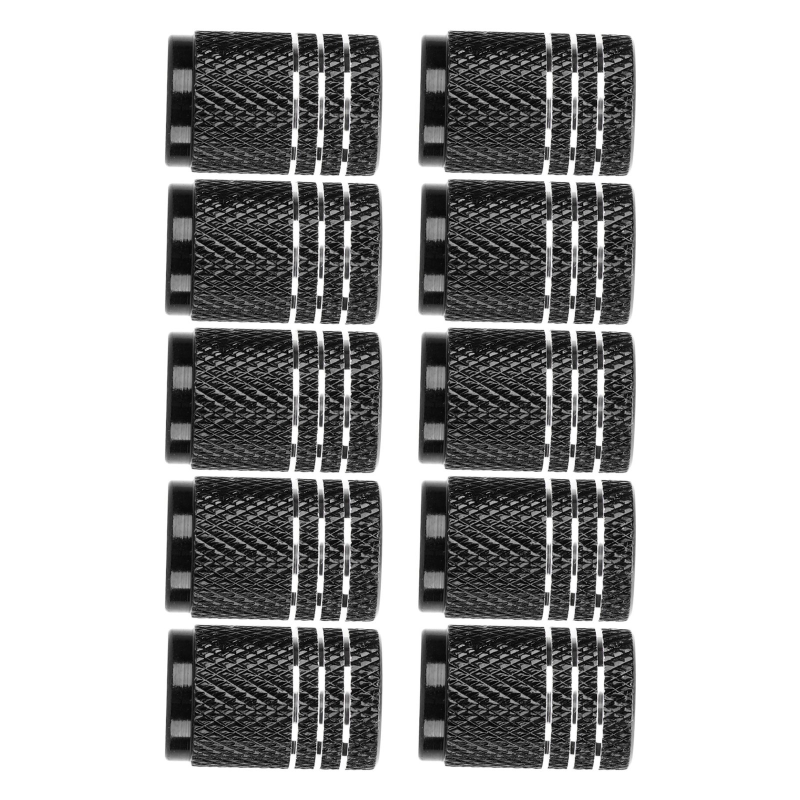 10 Pieces Skull Pattern Car Wheel Tire Valve Stem Caps Universal For Cars SUVs