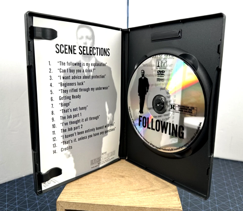 Following (DVD, 1999, Columbia) Christopher Nolan, Thriller / Mystery - Image 4 of 4