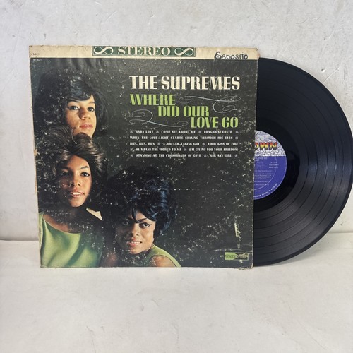 The Supremes Where Did Our Love Go Motown Vinyl Record LP