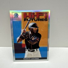 2022 Bowman - Hi-Fi Futures Marco Luciano #HIFI-7 Aqua Refractor /125 (RC)