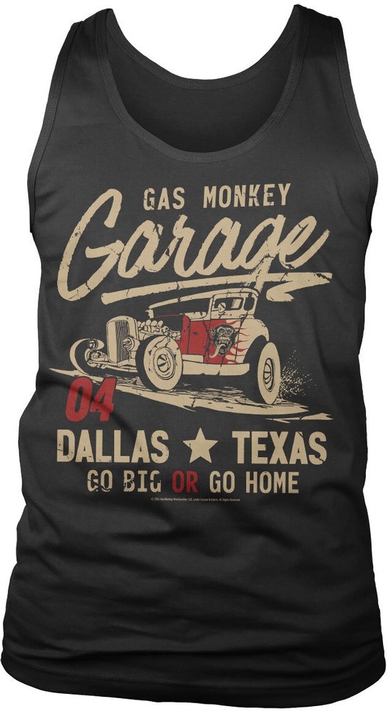Gas Monkey Garage Tank Top GmgGo Big Or Go Home Tank Top GMG-7-GMG003-H95-10 4990₽