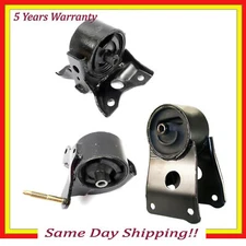 For 1996-1999 Nissan Maxima 3.0L Engine Motor & Auto Transmission Mount Set 3PCS