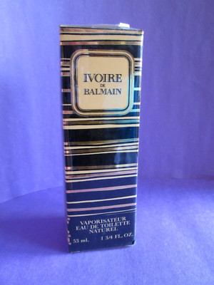Ivoire de Balmain Eau de Toilette Spray 53 ml 1 & 3/4 oz Vintage Sealed Box