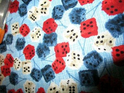 New Off the Bolt; American Muscle Fuzzy Dice 100% Cotton.   SALE $5.00