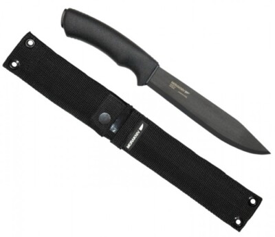 Messer Mora Pathfinder Gürtelmesser Nylonscheide Jagdmesser Outdoor Camping 