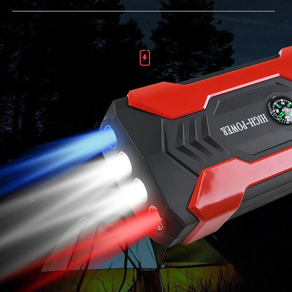 28000mAh USB Car Jump Starter Pack Booster Battery Charger Power Bank