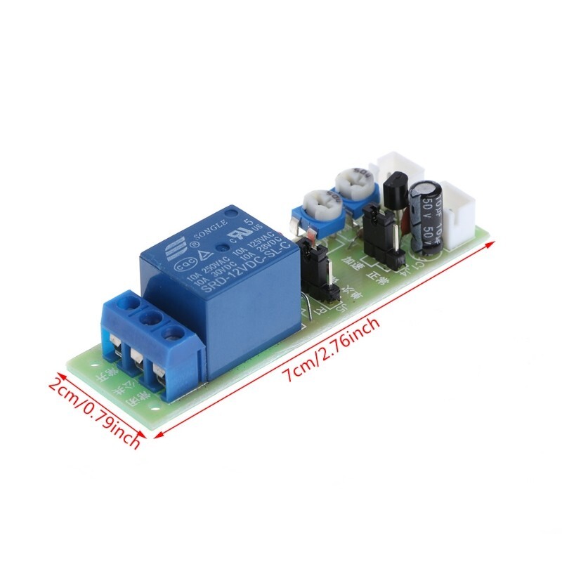12V Infinite Cycle Delay Time Timer Relay Turn ON OFF Switch Loop ...