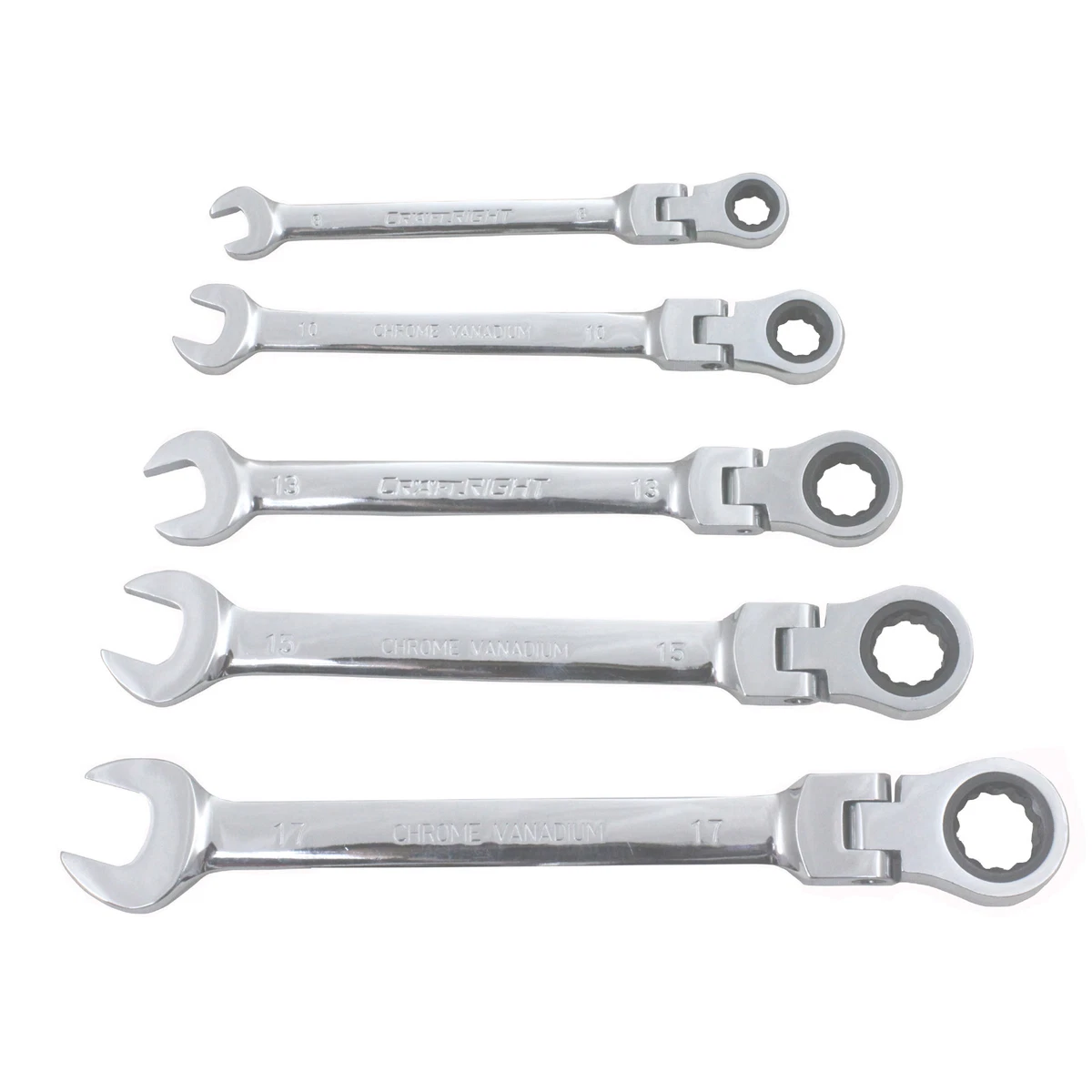 Craftright on sale ratchet spanners