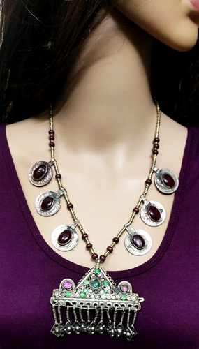 Banjara Afghan Coins Necklace Handmade 