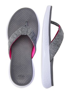 athletic works memory foam flip flops