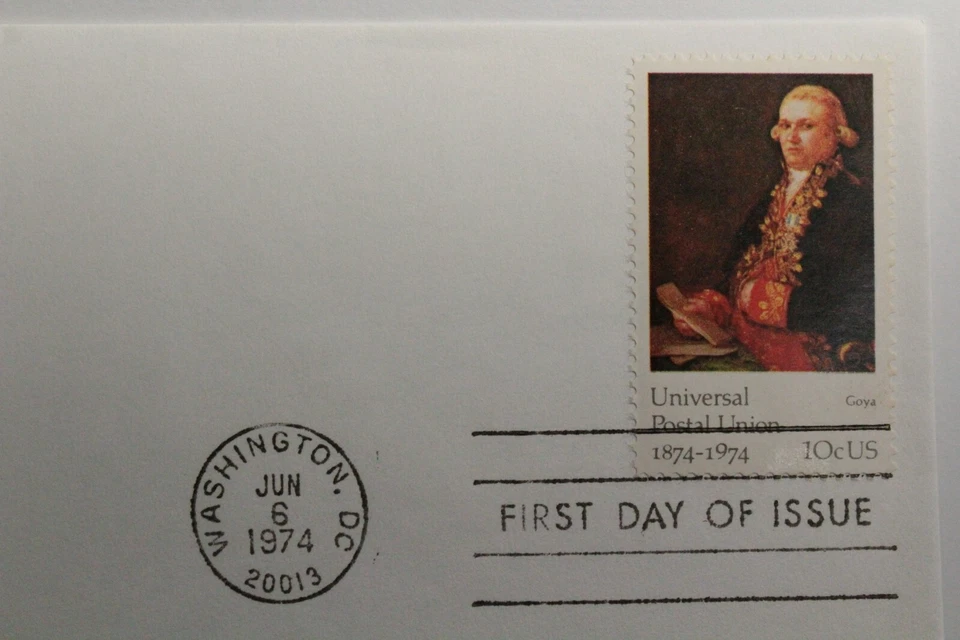 USPS FDC U.S.#1537 – 1974 10c Famous Works of Art: Goya ST1118 - Image 2 of 2