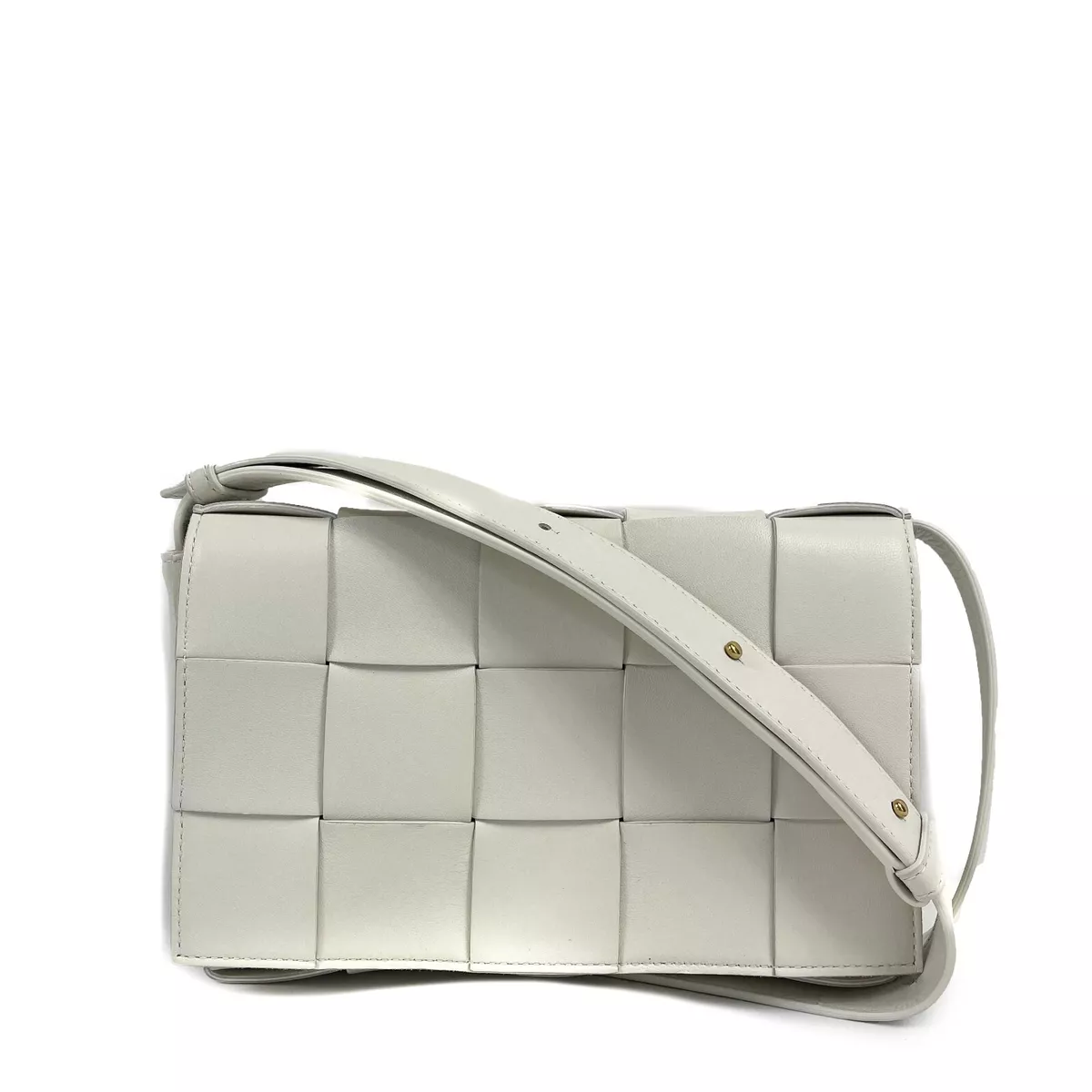 BOTTEGA VENETA Cassette mini intrecciato leather shoulder bag