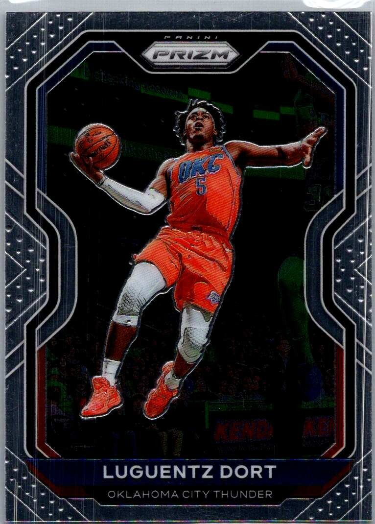 2020-21 Luguentz Dort #31   NBA Panini Silver Prizm    MBKC #41