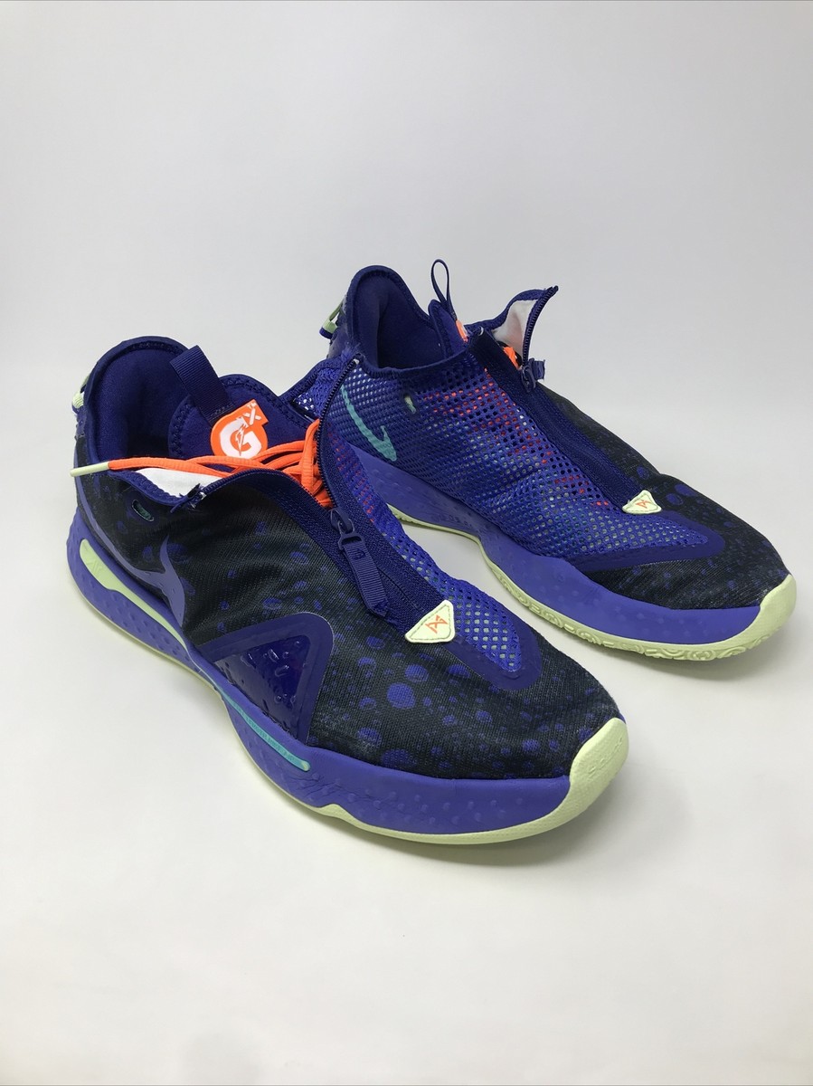 Nike PG4 Gatorade Regency Purple Men’s CD5078-500 Sneakers Size 17