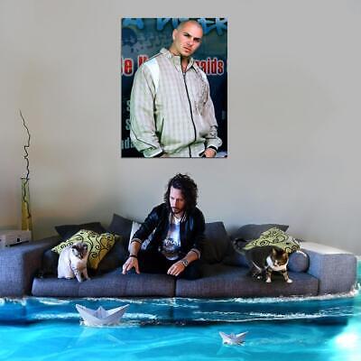 V4762 Pitbull Awesome Portrait Handsome Artist Singer Decor
