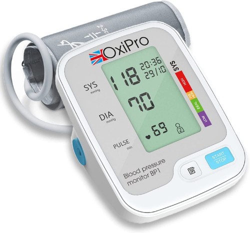 OxiPro BP1 - NHS Supplied Blood Pressure Monitor / BP Machine - CE Certified - Picture 14 of 14