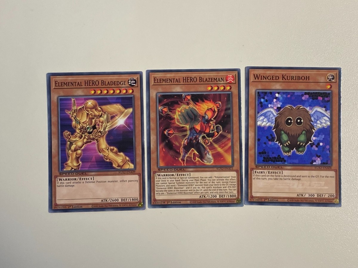 Yugioh Jaden Yuki - Elemental Heroes Speed Deck Avian Nova Poly