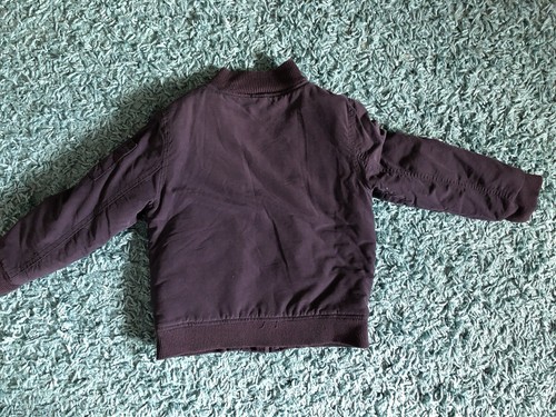 CRAZY 8 BOY'S PUFFER JACKET SZ 4T - NAVY BLUE & FULLY QUILTED LINED - Picture 4 of 4