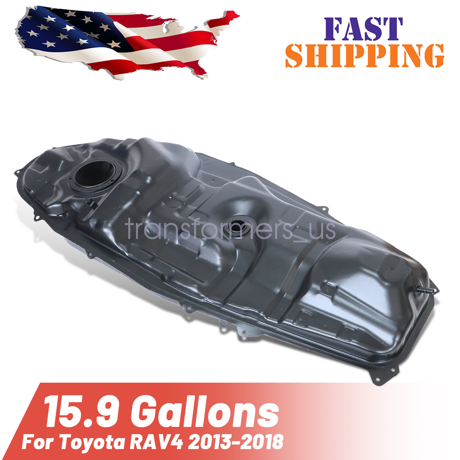 15.9 Gallon Fuel Tank for 2013-2018 Toyota RAV4 L4 2.5L Gas Engine