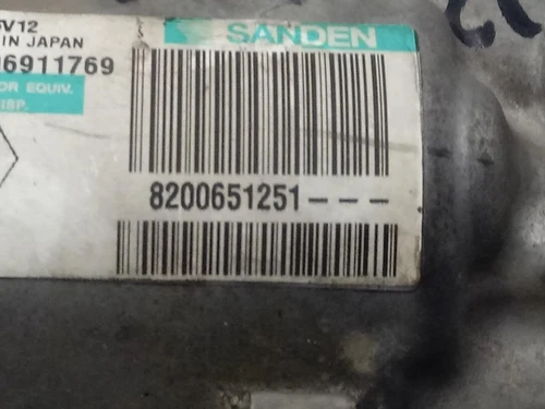 8200651251 Compresor Aire Acondicionado para NISSAN TIIDA (C11X/SC11X) 6218501 - Imagen 3 de 10