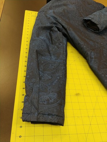 Skea Paisley Ski long Sleeve Jacket royal blue Women's Size 10 - Picture 14 of 14