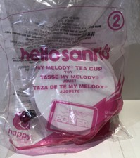 MCDONALD  S HAPPY MEAL TOY, My Melody Tea Cup, Hello Sanrio Hello Kitty 2017