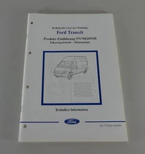 Technical Information Introduction Ford Transit Electric - Conditioning -