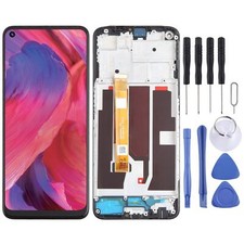 LCD Display Touch Screen Digitizer with Frame For OPPO A74 5G CPH2197, CPH2263