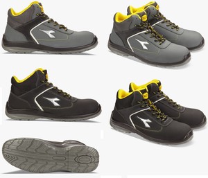 Scarpe Antinfortunistica Diadora Utility D BLITZ HI S3 SRC ALTA GRIGIO O NERO Scarpe Antinfortunistica Diadora Utility D BLITZ HI S3 SRC ALTA GRIGIO O NERO