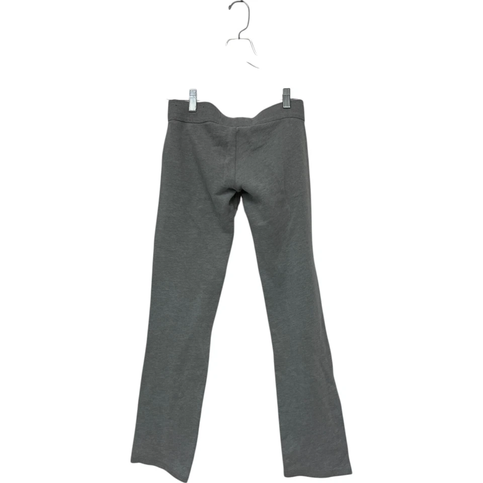 Abercrombie & Fitch Sweatpants Kids Large Gray Spellout Pull On Fleece Pull On - Image 2 of 4