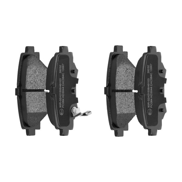 f.becker_line BremsbeläGe Hinten Rechts Links FüR Mazda 3-image