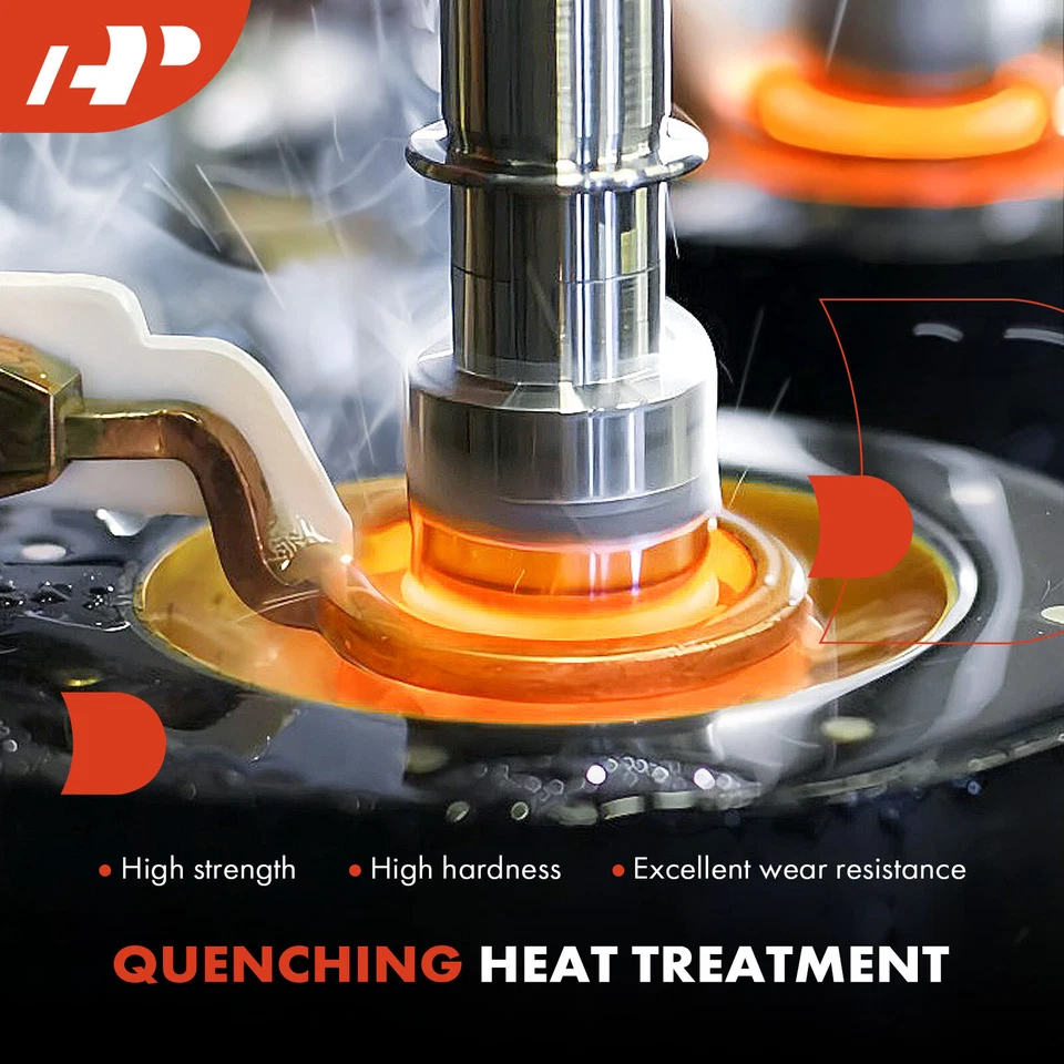 Conjunto de buje y cojinete de rueda trasera A-Premium 2x para Buick Cadillac Oldsmobile LSS Foto 4 de 4