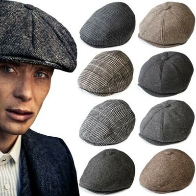 Uomo Newsboy Cap Tommy Shelby Peaky Blinders Pesce Gatsby Cappello Bambino  | eBay